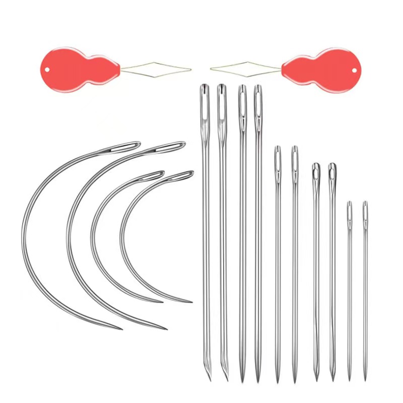 14 Pcs Heavy Duty Hand Sewing  - مراجعة Leather Needle Heavy وسعره