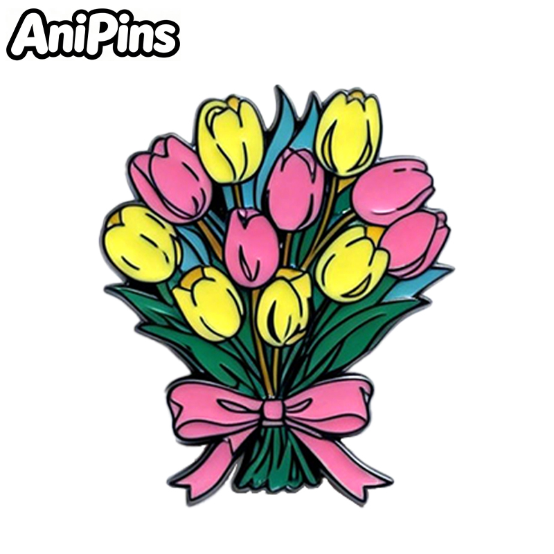 AniPins Bouquet Flowers Strawb - مراجعة Sewing Labels وسعره