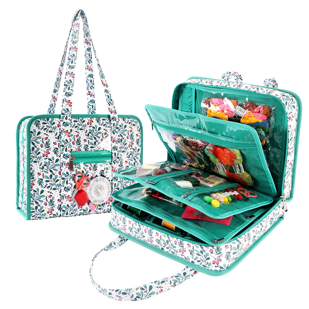 Embroidery Tools Kit Storage B - مراجعة Textile Sewing Kit وسعره