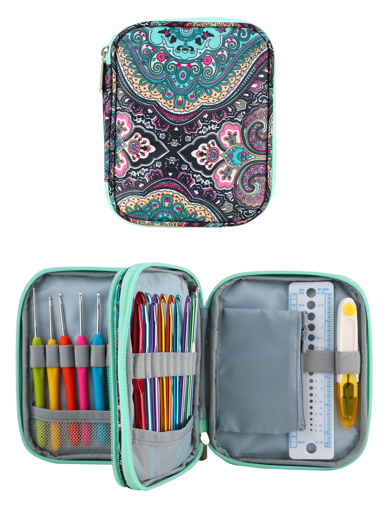 New Empty Knitting Kit Case Or - مراجعة Textile Sewing Kit وسعره