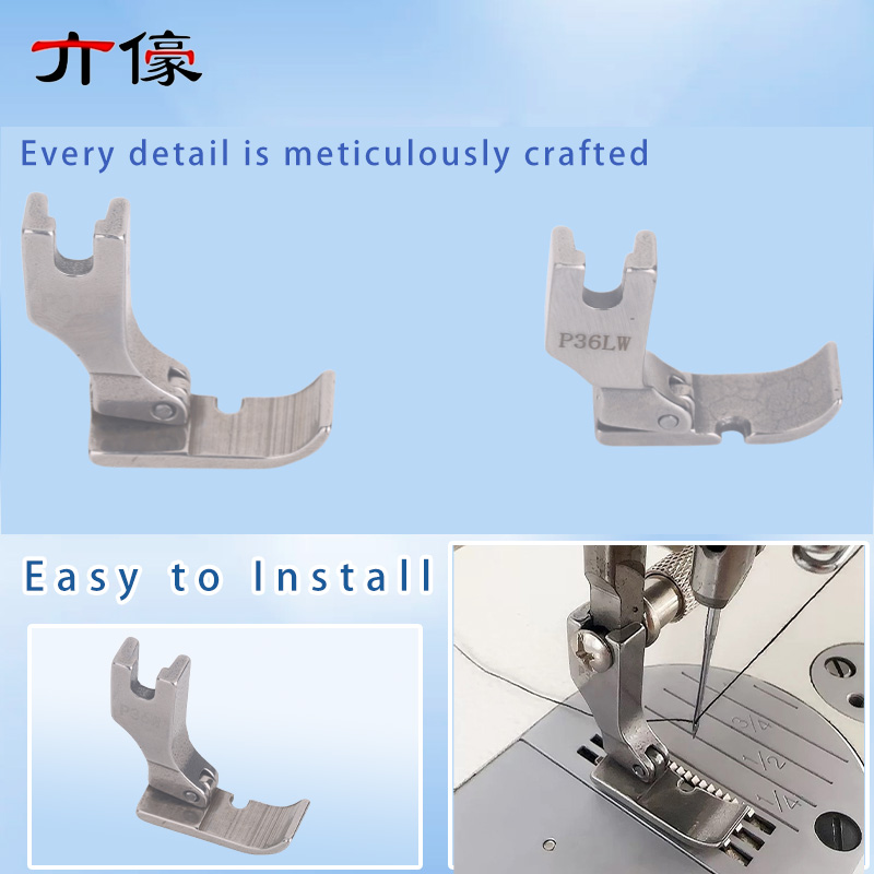 P36W P36LW Wide Cording Foot Z - مراجعة Rolled Hem Foot وسعره