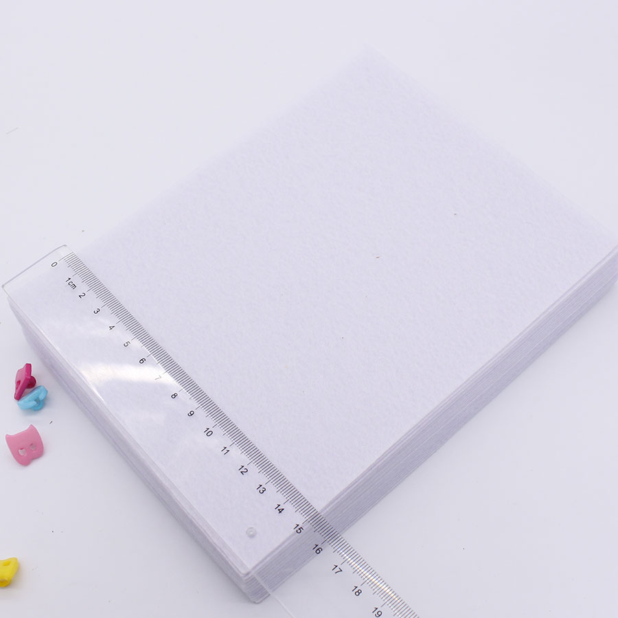 White 1mm Felt Fabric for Doll - مراجعة Is Sewing A Textile Craft وسعره