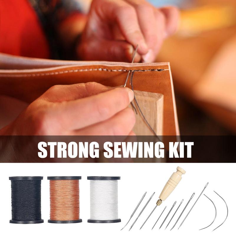 Leather Stitching Kit Heavy Du - مراجعة Leather Needle Heavy وسعره