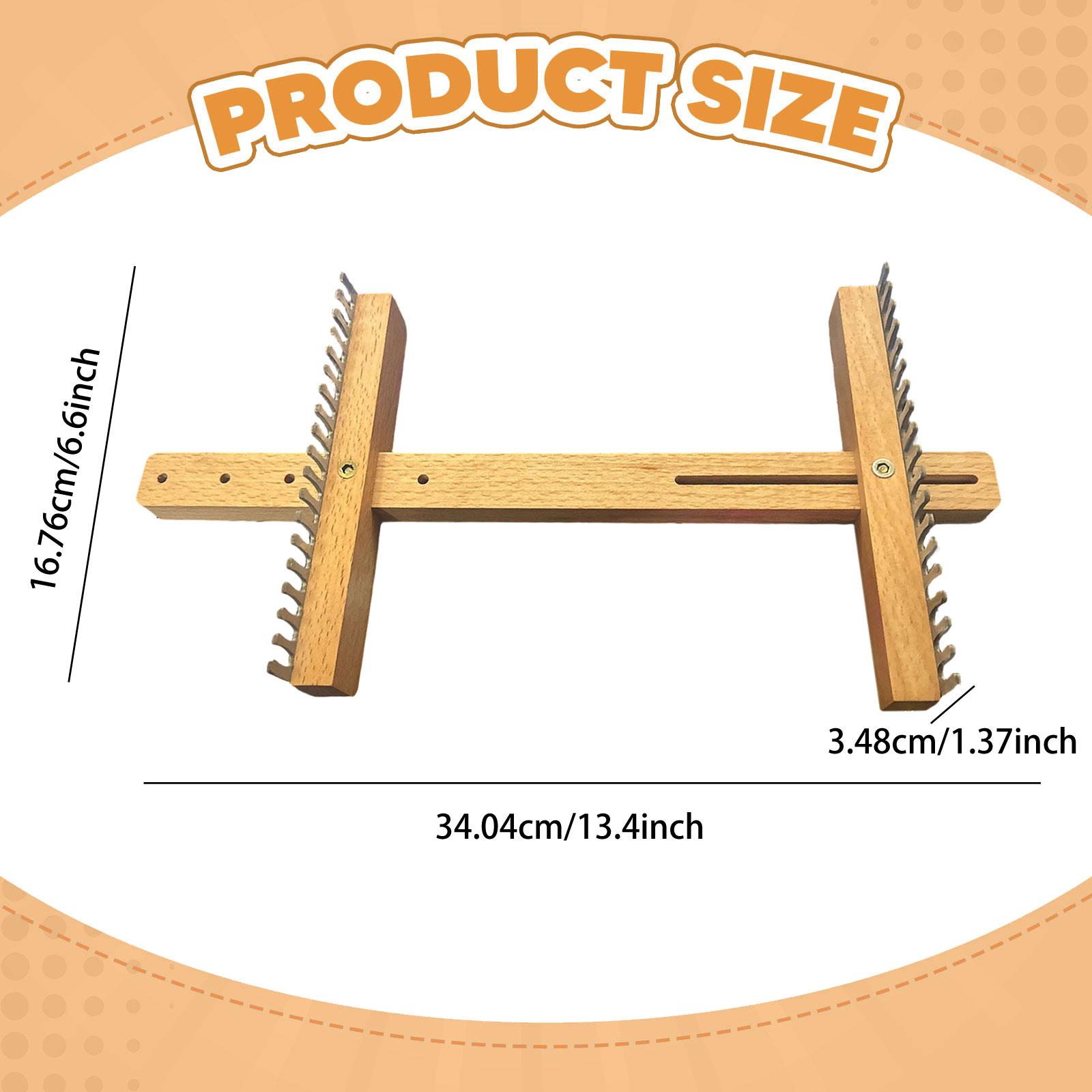 Adjustable Wooden Loom Weaving - مراجعة Is Sewing A Textile Craft وسعره