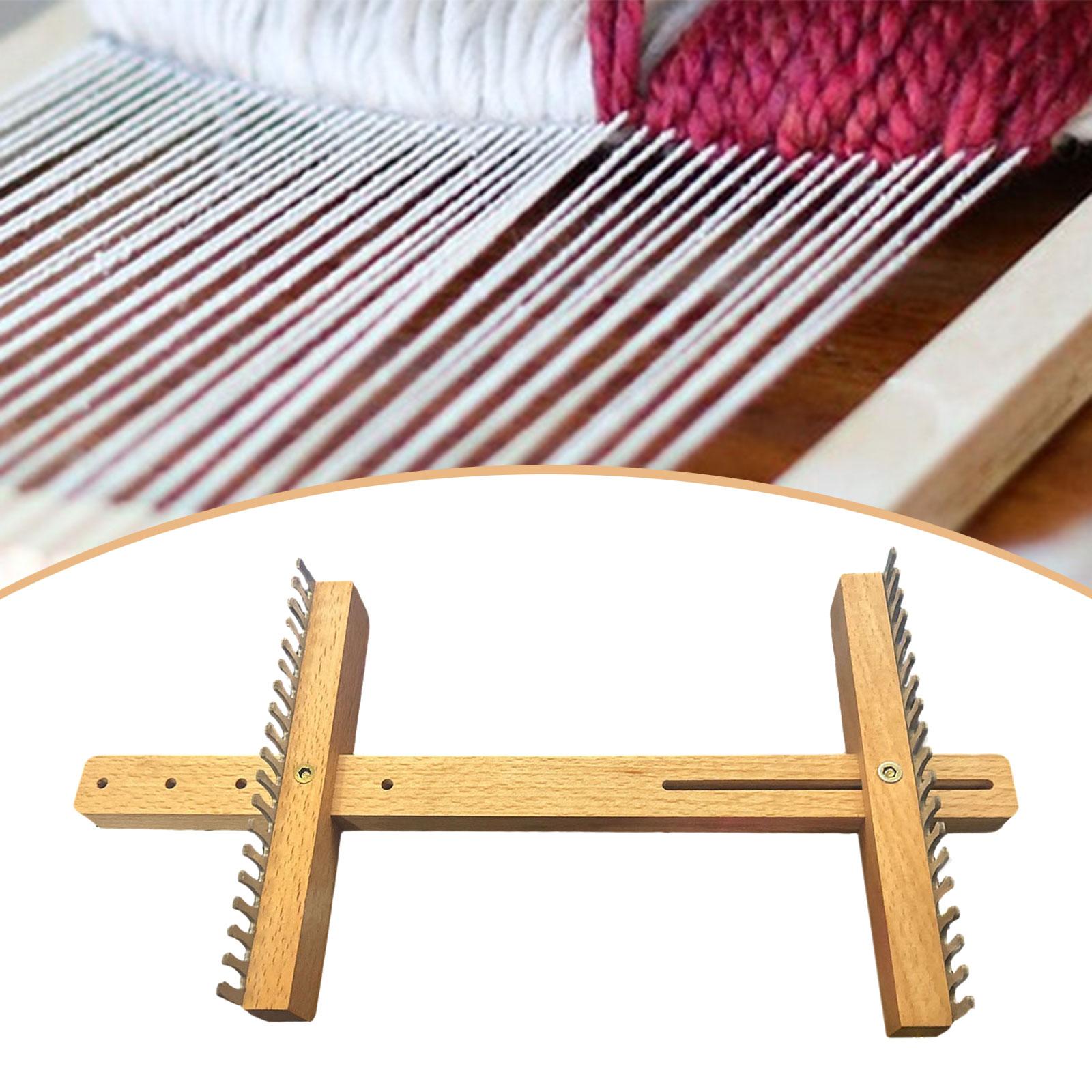 Adjustable Wooden Loom Weaving - مراجعة Is Sewing A Textile Craft وسعره
