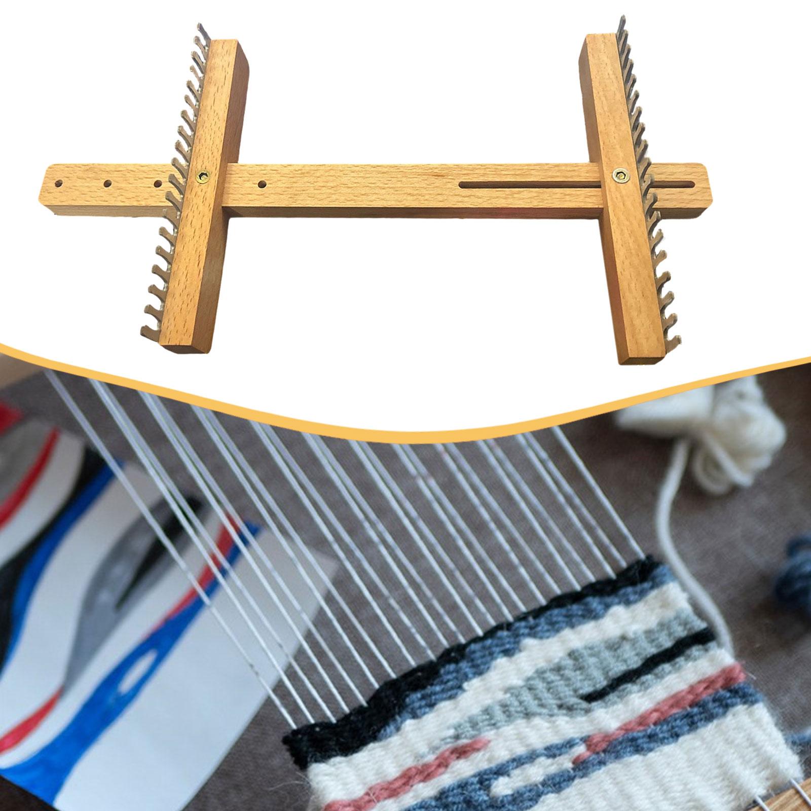 Adjustable Wooden Loom Weaving - مراجعة Is Sewing A Textile Craft وسعره