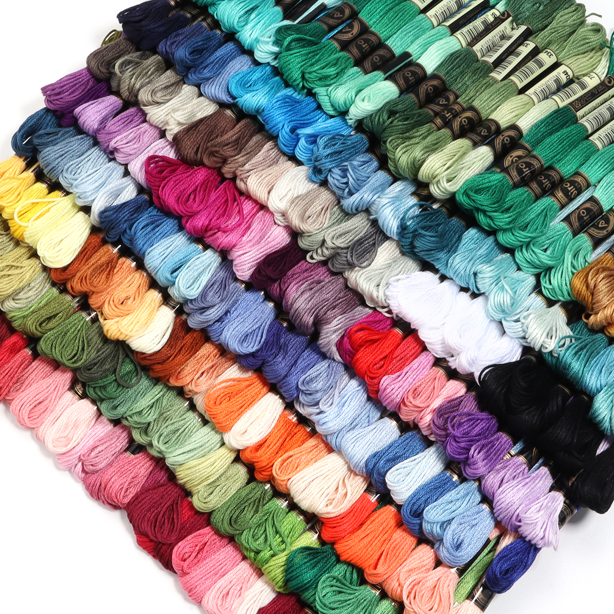 6Pcs/Lot Multicolor Polyester  - مراجعة Embroidery Floss Thread وسعره