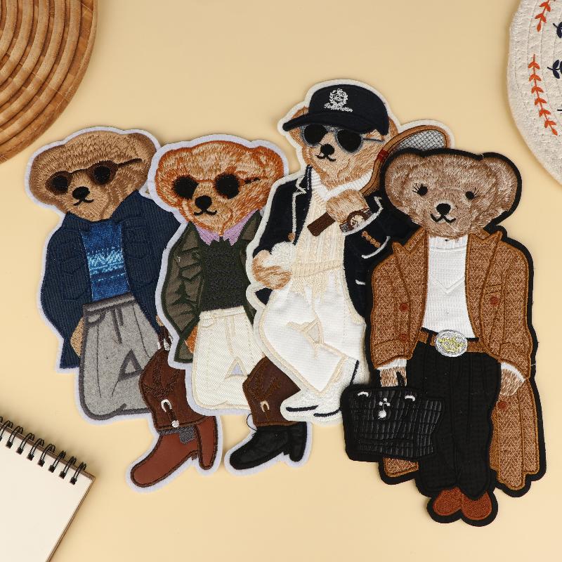 Large Bear Clothing Patch Hand - مراجعة Is Sewing A Textile Craft وسعره