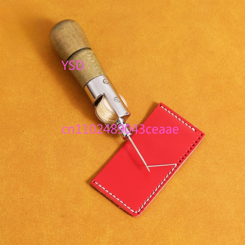 Leather Hand Sewing  DIY Handm - مراجعة Leather Needle Heavy وسعره