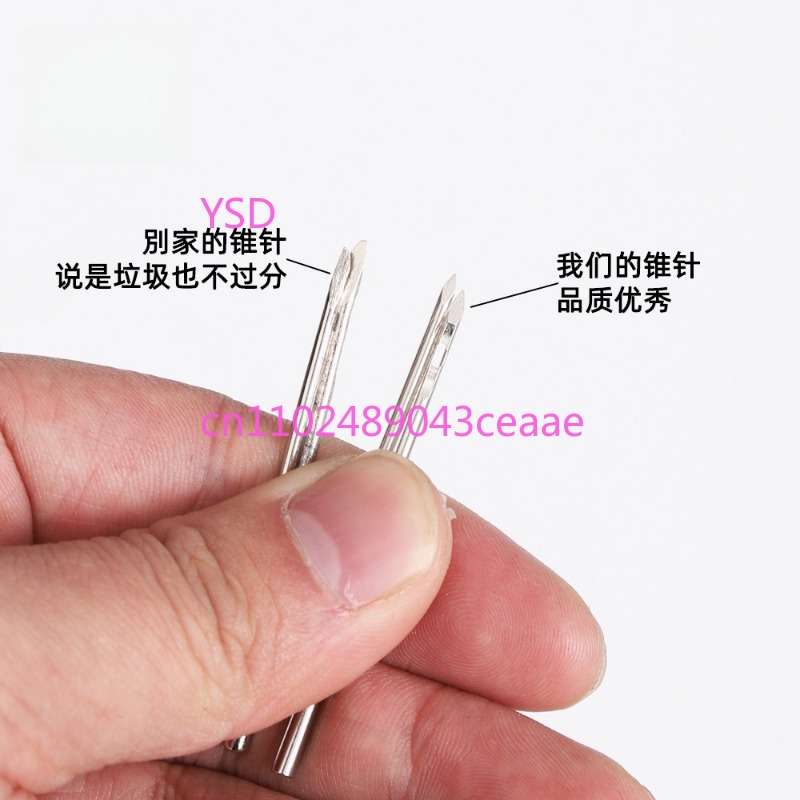 Leather Hand Sewing  DIY Handm - مراجعة Leather Needle Heavy وسعره