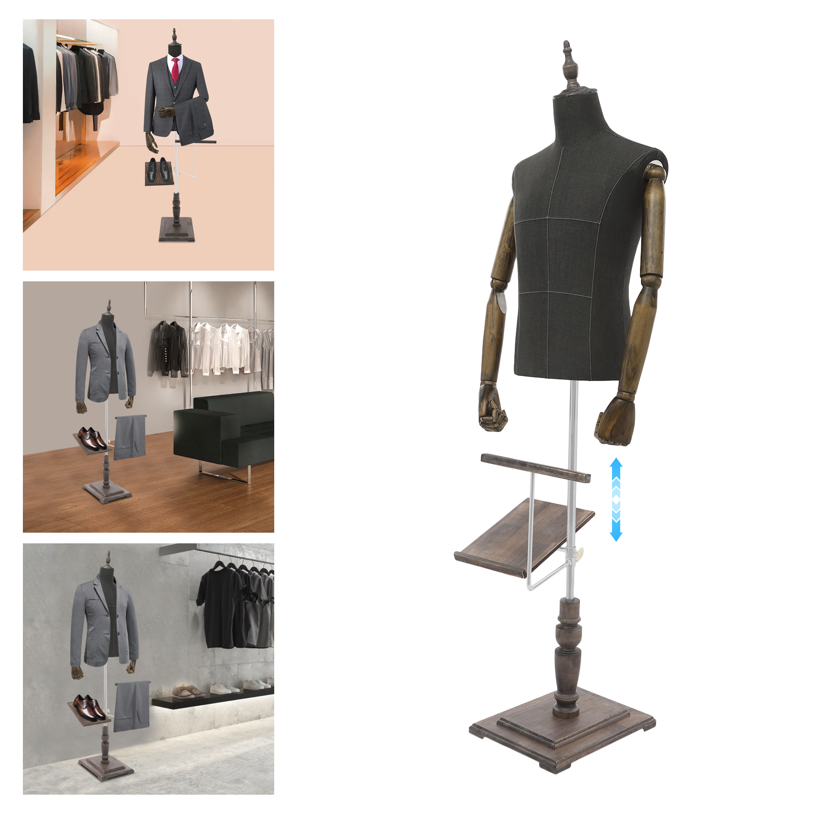 Male Mannequin Torso Dress For - مراجعة Dress Form Mannequin وسعره