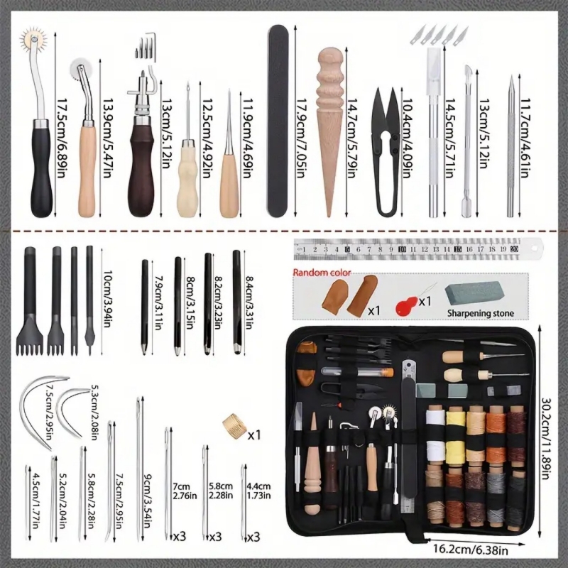 Shoe leather sewing kit with a - مراجعة Sewing Thread Production وسعره