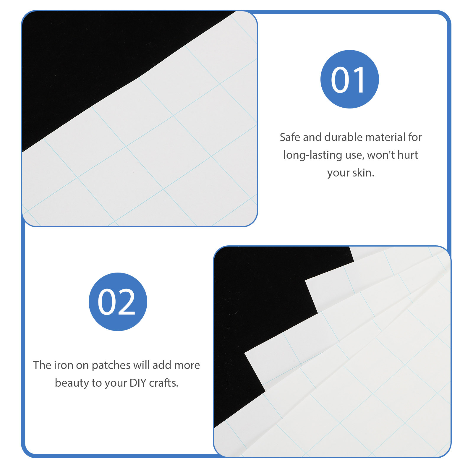 5pcs Heat Transfer Paper Cloth - مراجعة Iron On Patch وسعره