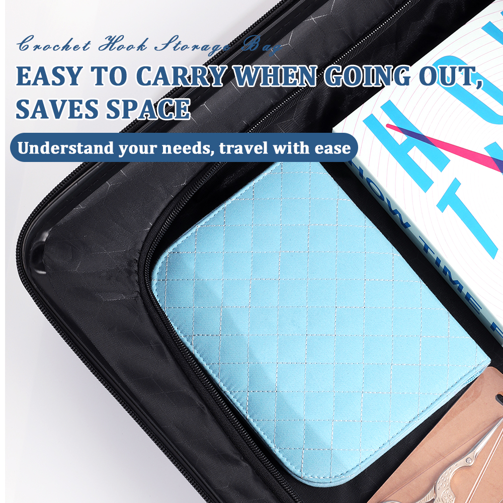 Empty Crochet Hook Storage Bag - مراجعة Textile Sewing Kit وسعره