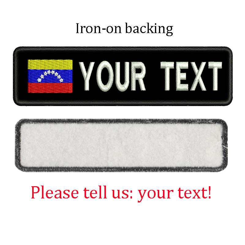 Venezuela Flag Custom Name Pat - مراجعة Sewing Labels وسعره