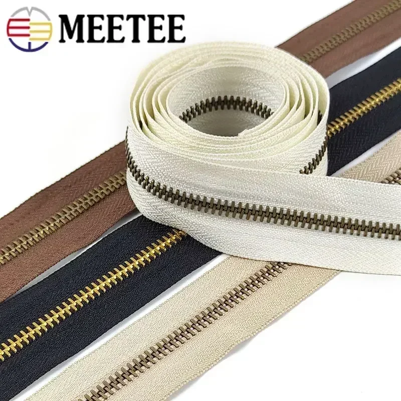Meetee 2/4Y 3# 5# Metal Zipper - مراجعة Textile And Sewing Supply وسعره