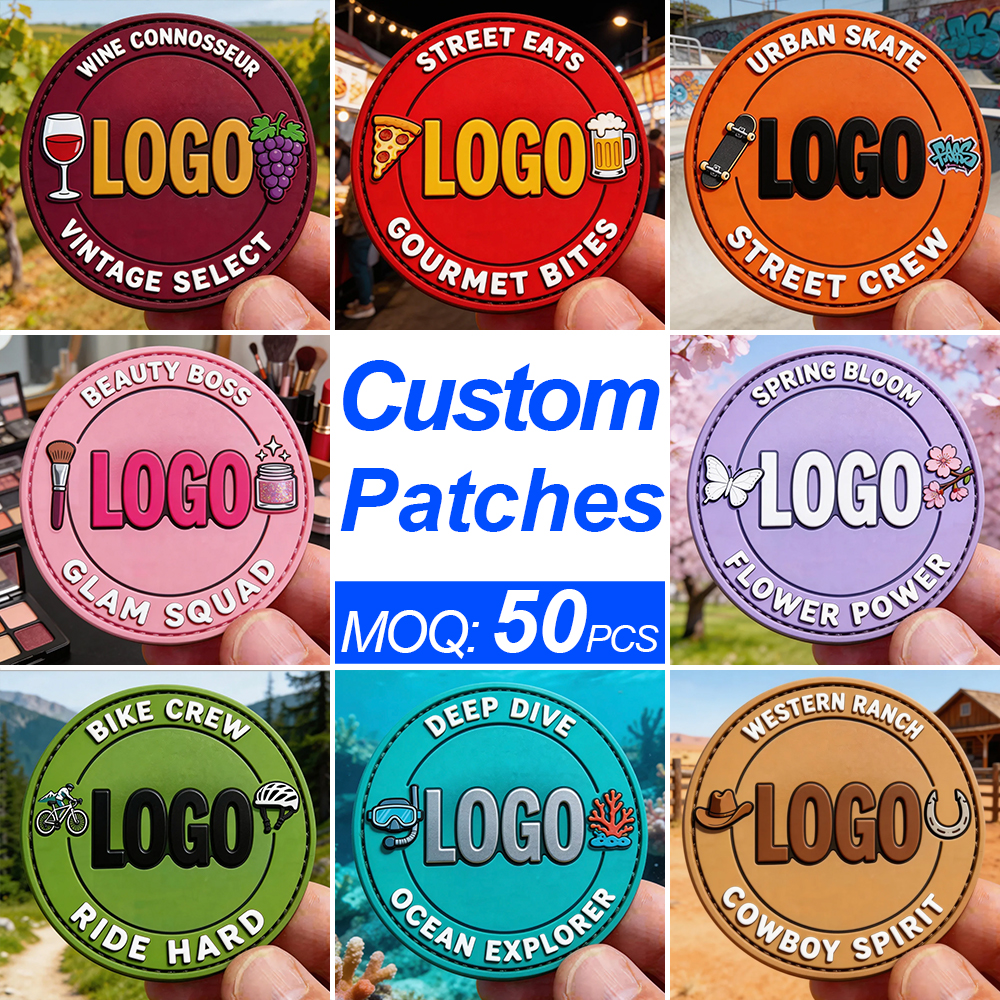 Customizable 3D PVC Rubber Pat - مراجعة Sewing Labels وسعره