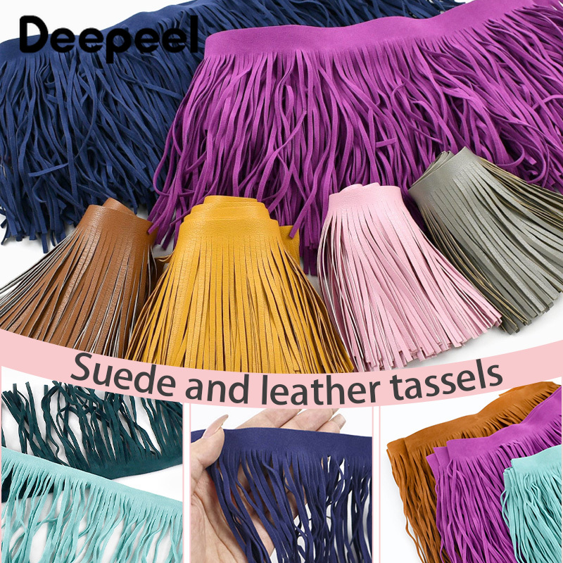 1M 10-30cm Leather Suede Tasse - مراجعة Textile And Sewing Supply وسعره