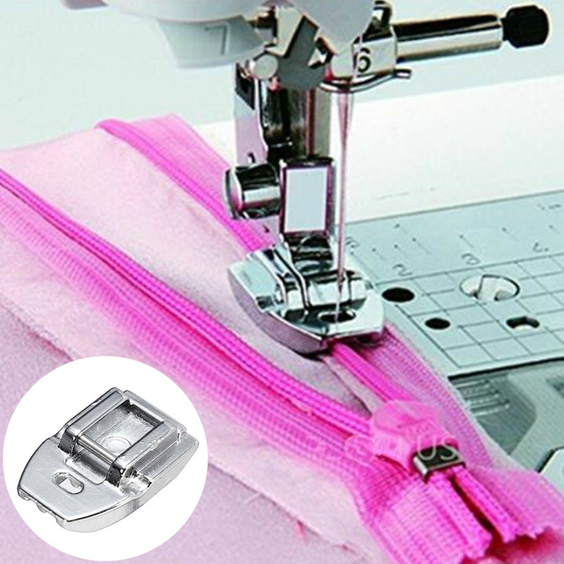 1PC Invisible Concealed Zipper - مراجعة Rolled Hem Foot وسعره