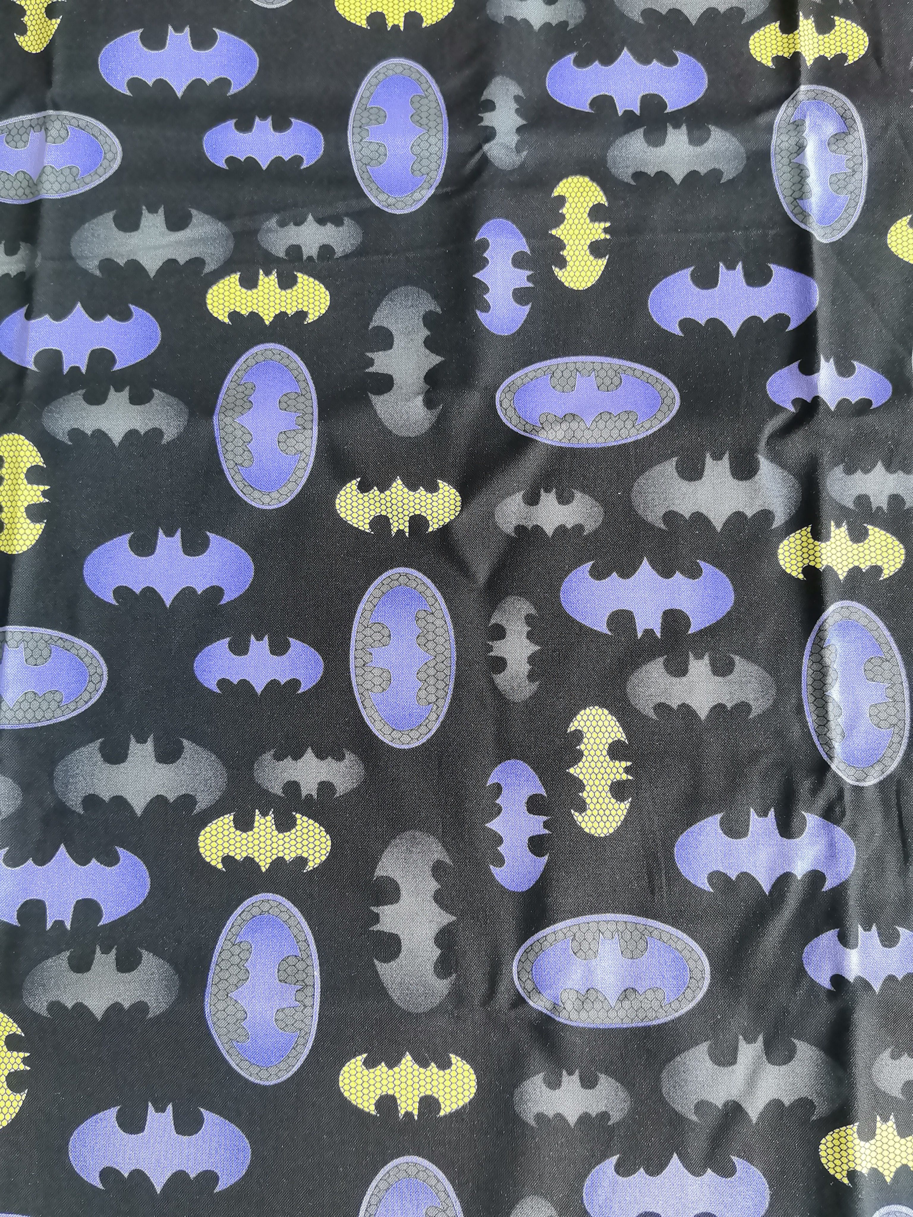 140cm Width Cartoon Batman Log - مراجعة Sewing And Textile وسعره