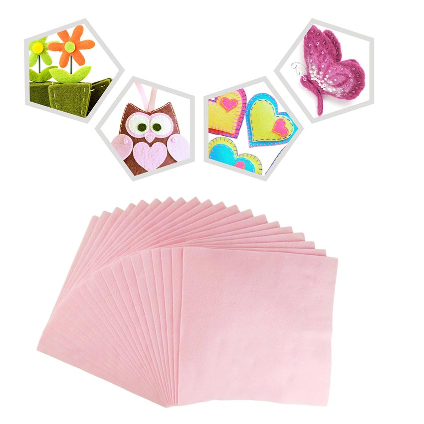 Coloured Felt Fabric Sheets fo - مراجعة Is Sewing A Textile Craft وسعره