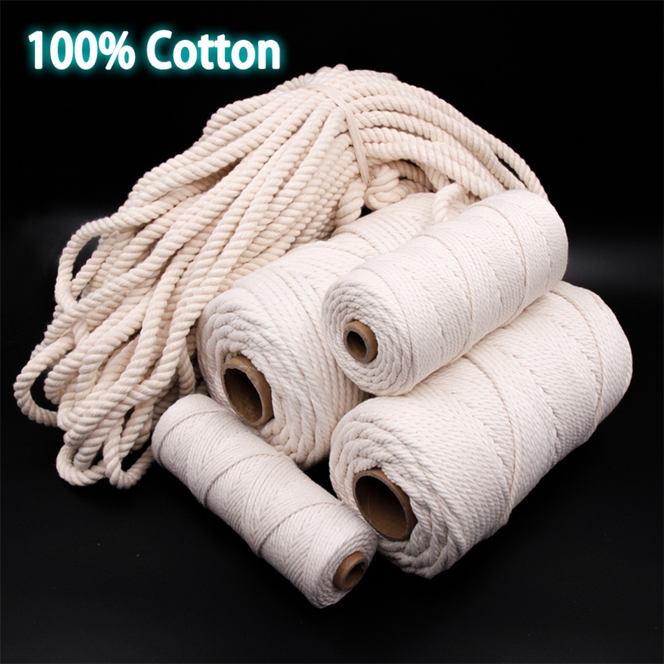 1mm-10mm 100% Cotton Macrame C - مراجعة Sewing House وسعره