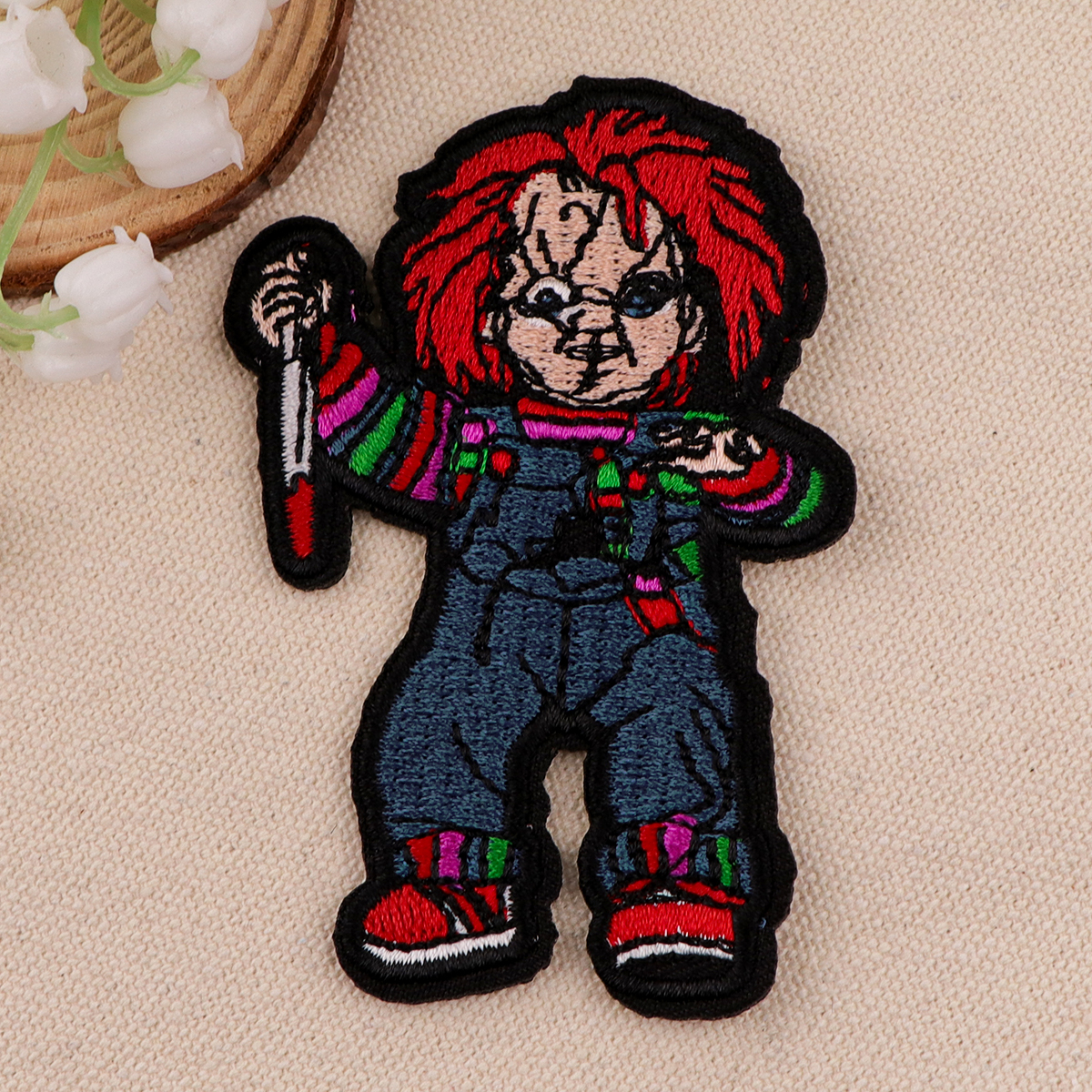 Halloween Horror Movie Embroid - مراجعة Iron On Patch وسعره