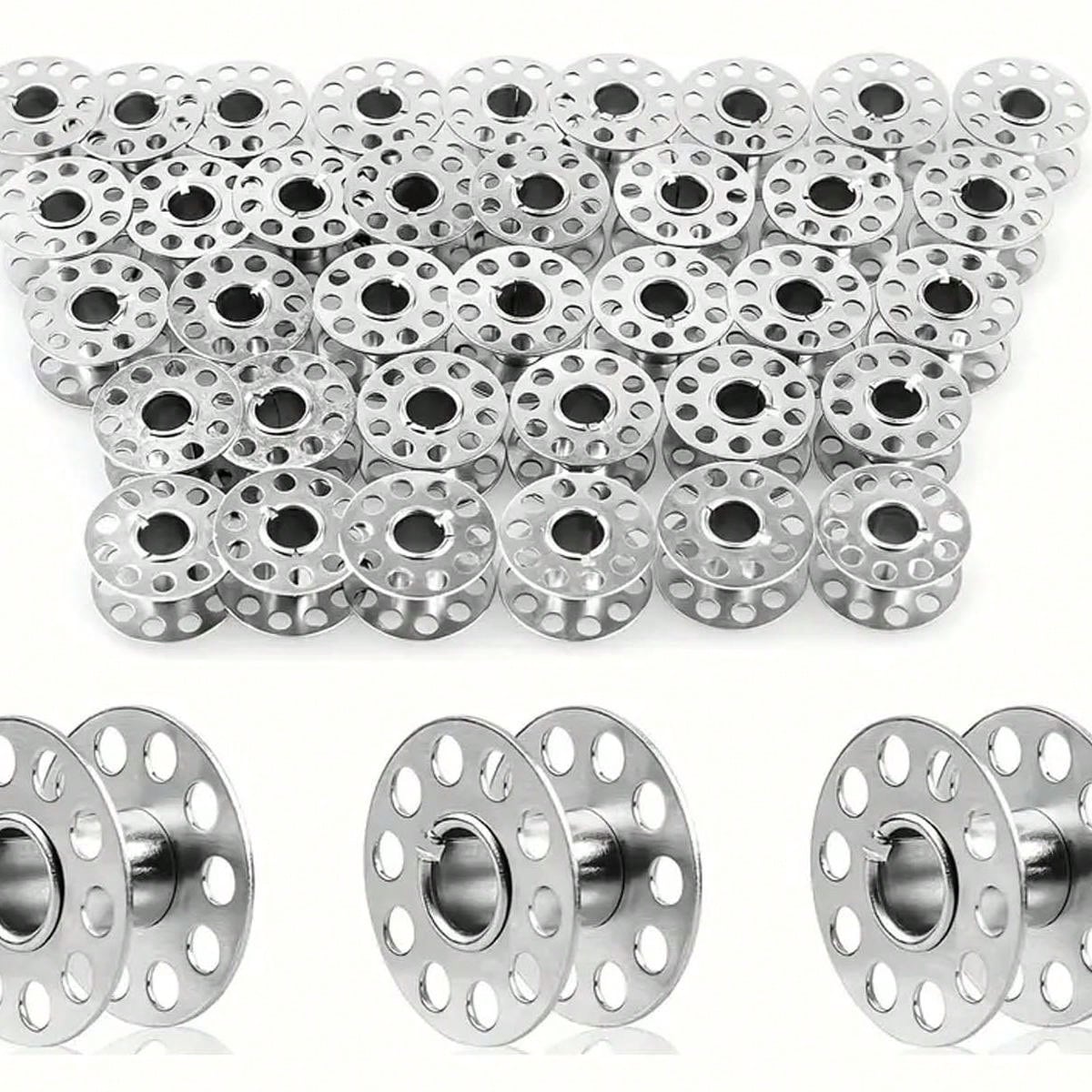 Bobbin Case and Metal Bobbins  - مراجعة Textile Sewing Kit وسعره
