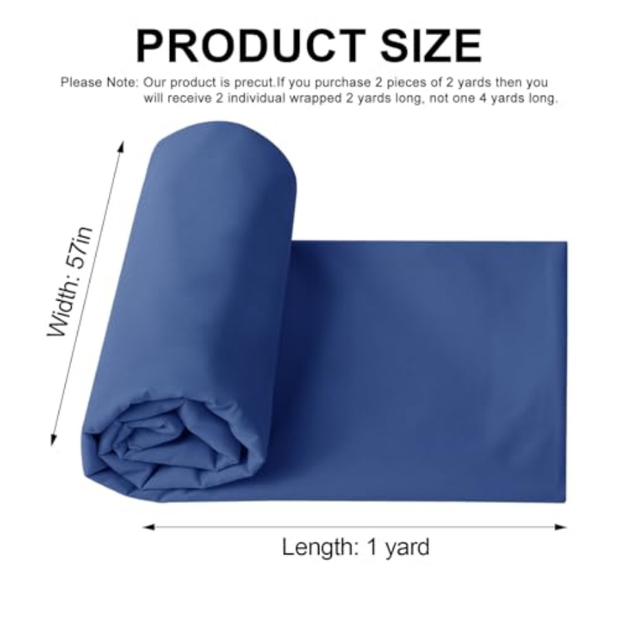 Cotton Polyester Fabric by The - مراجعة Sewing Fabric وسعره