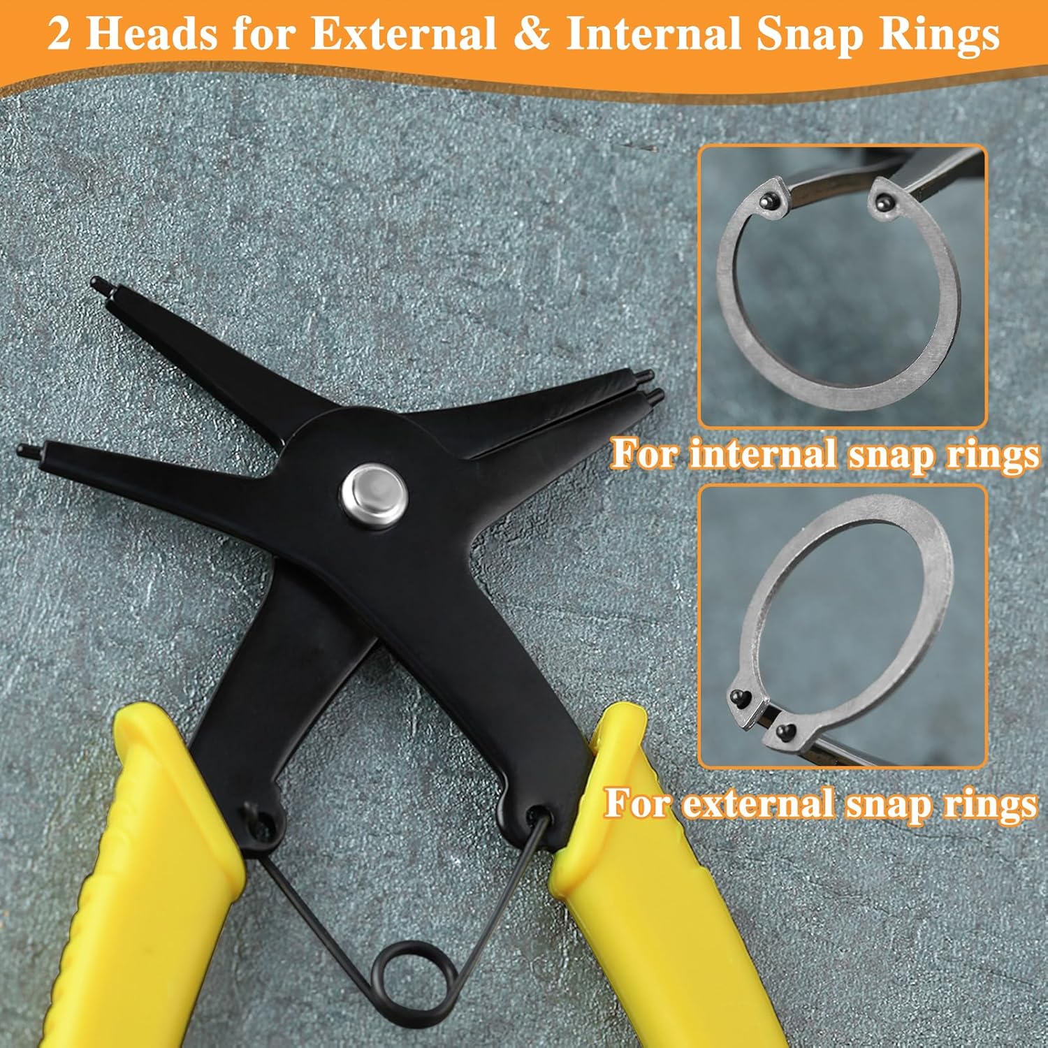 2 In 1 Snap Ring Pliers Mini C - مراجعة Snap Button Plier وسعره