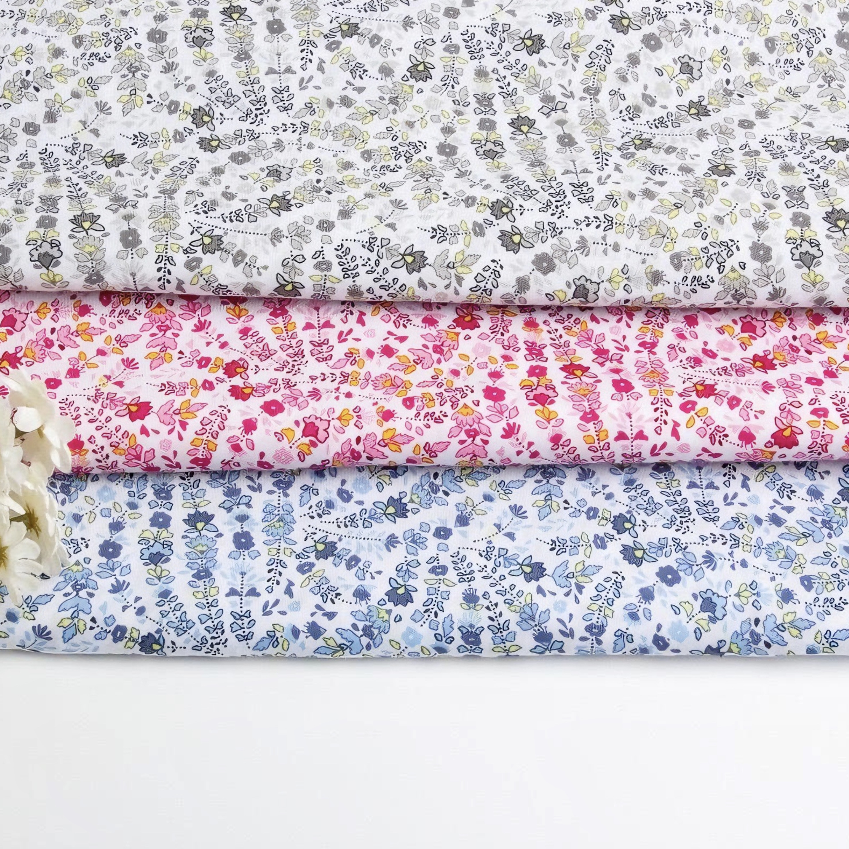 Vintage Floral Printed Fabric  - مراجعة Is Sewing A Textile Craft وسعره