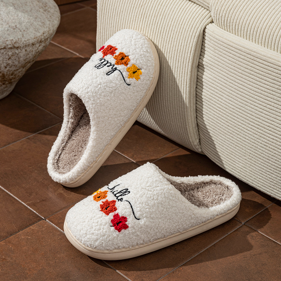Winter Women's Slippers Indoor - مراجعة Sewing House وسعره
